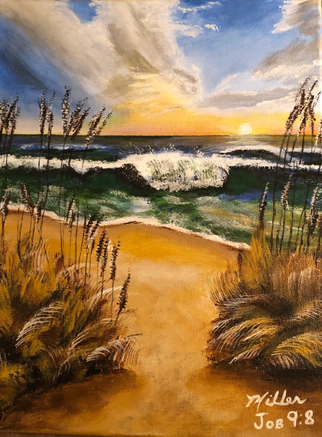 "Waves and Sea Oats"