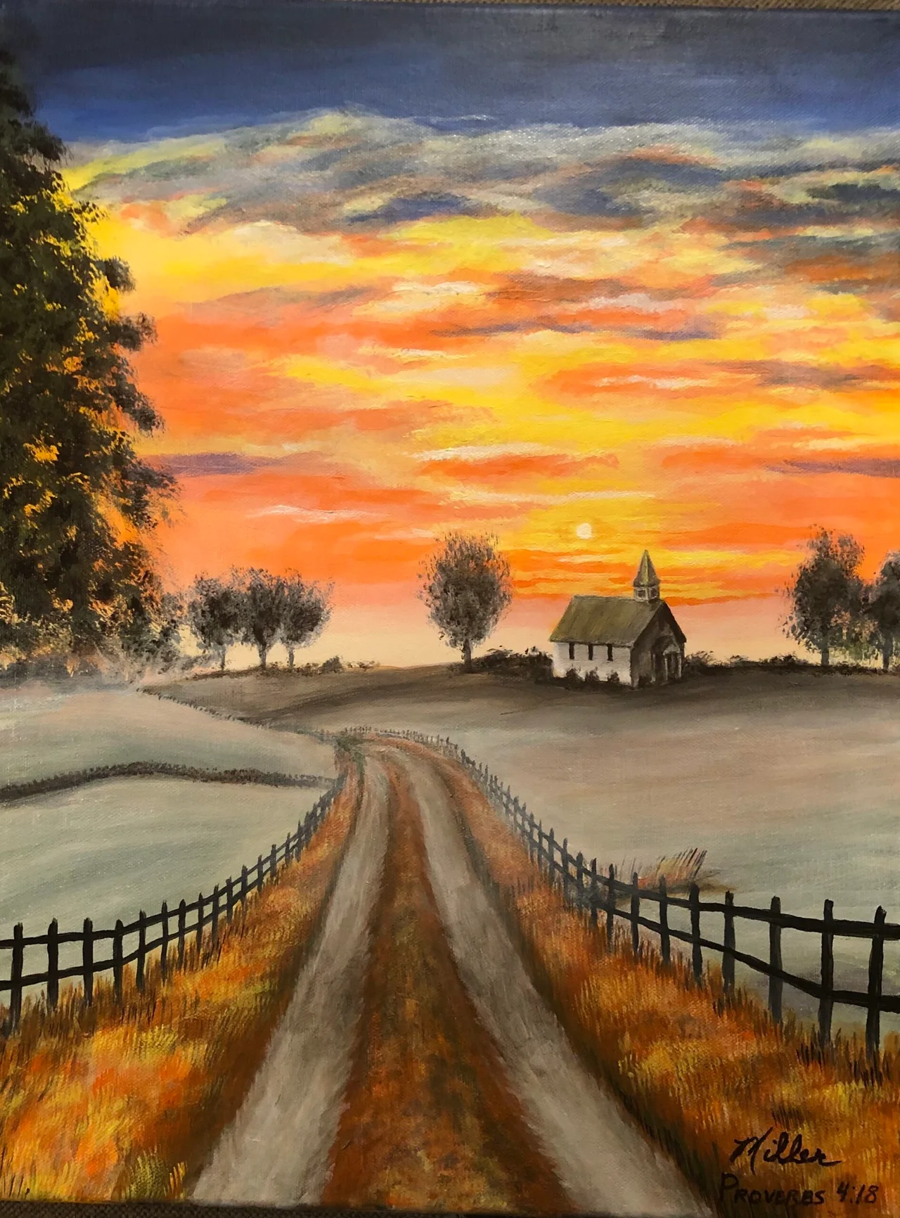 "Sunday Morning Path"