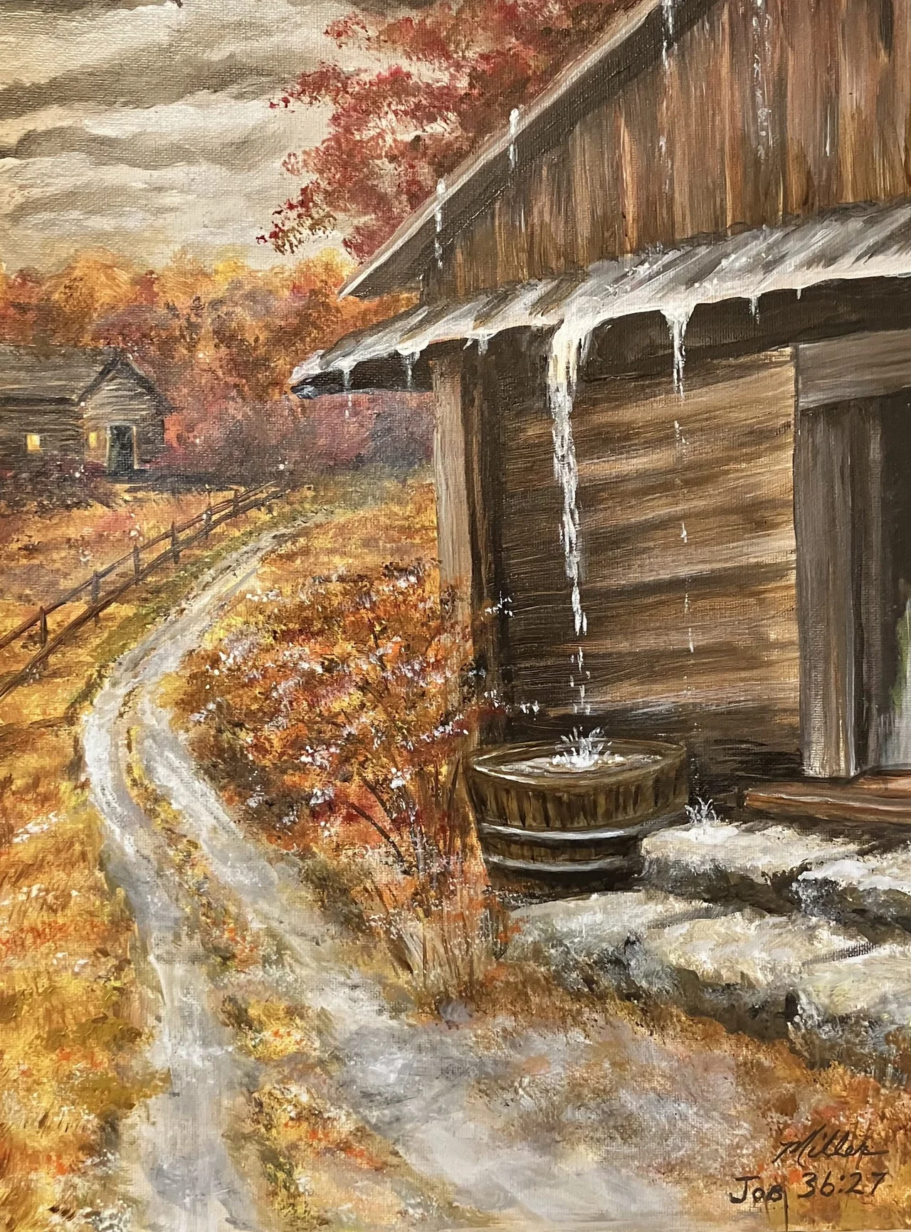 "Rain in a Barrel"
